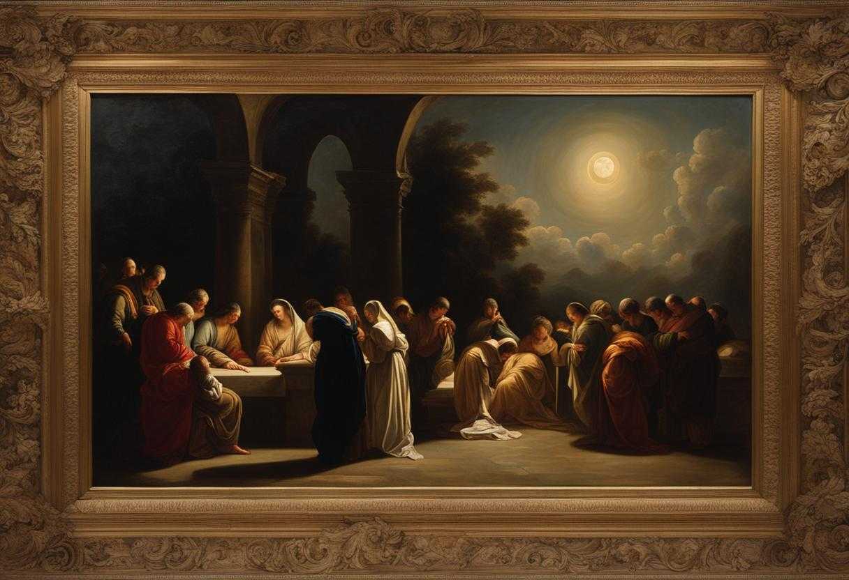 People-praying-under-moonlight-faces-bathed-in-soft-glow-heads-bowed-in-reverence-serene_vsel