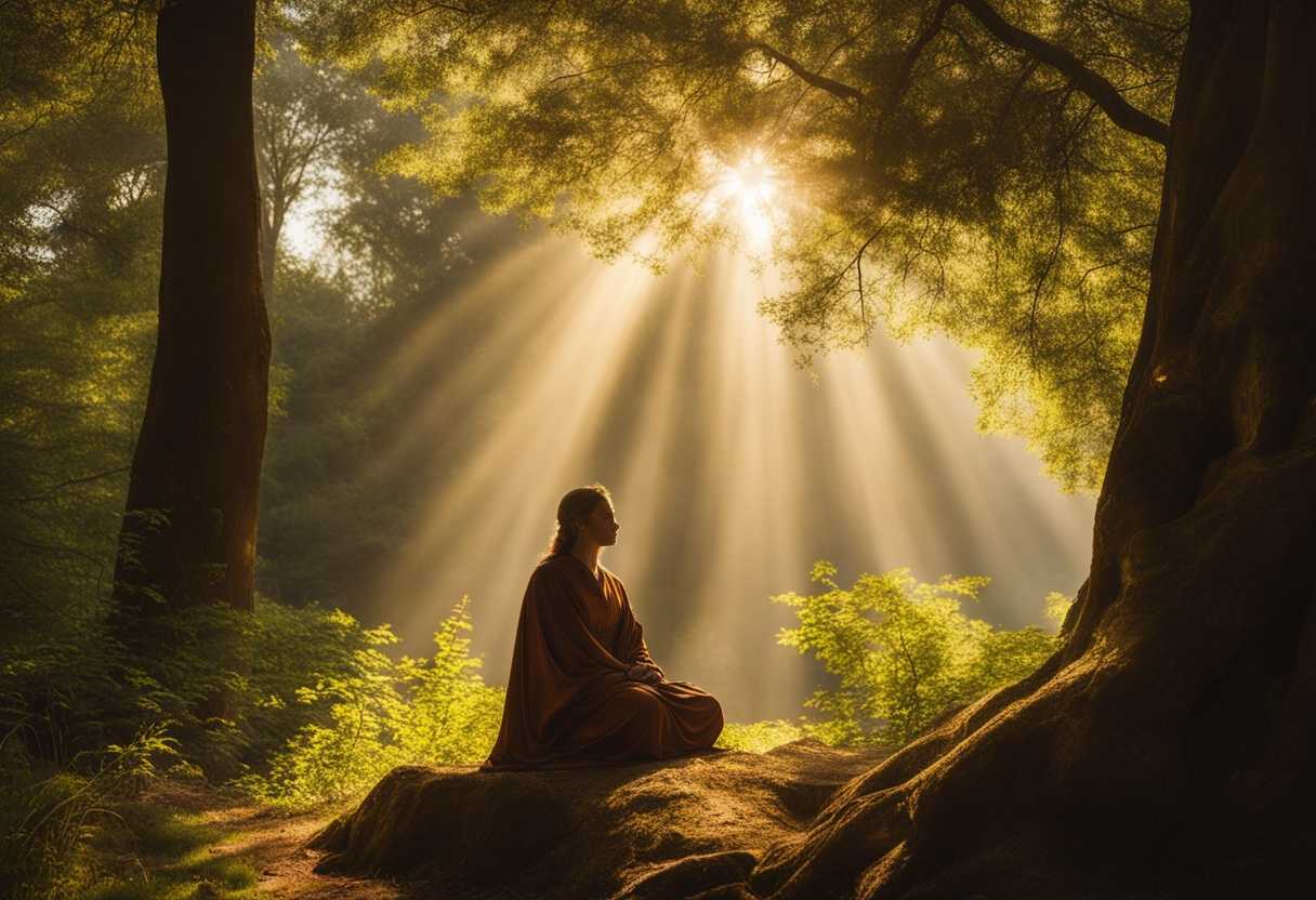 Serene-figure-meditating-in-nature-sunlight-filtering-through-trees-symbolizing-spiritual-growth-a_taci