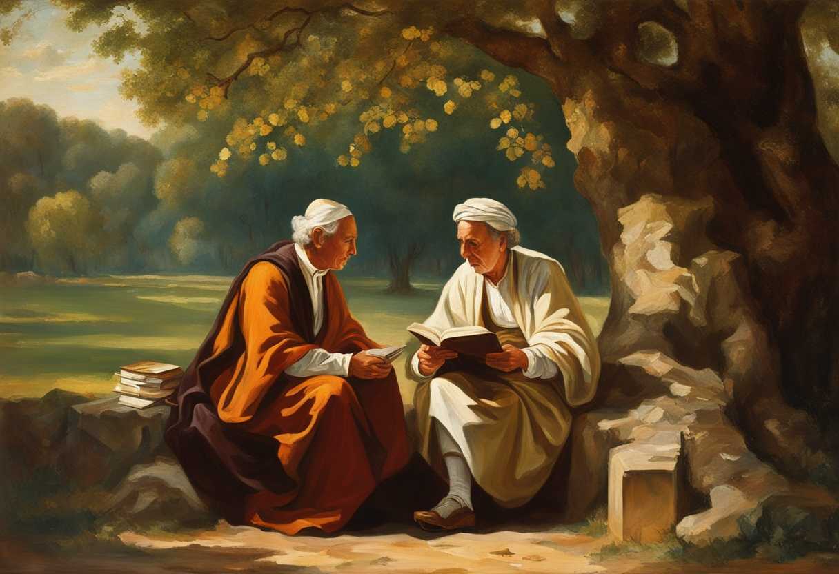 A-wise-elder-sharing-financial-advice-under-a-sprawling-oak-tree-serene-atmosphere-warm-sunlight_ponm