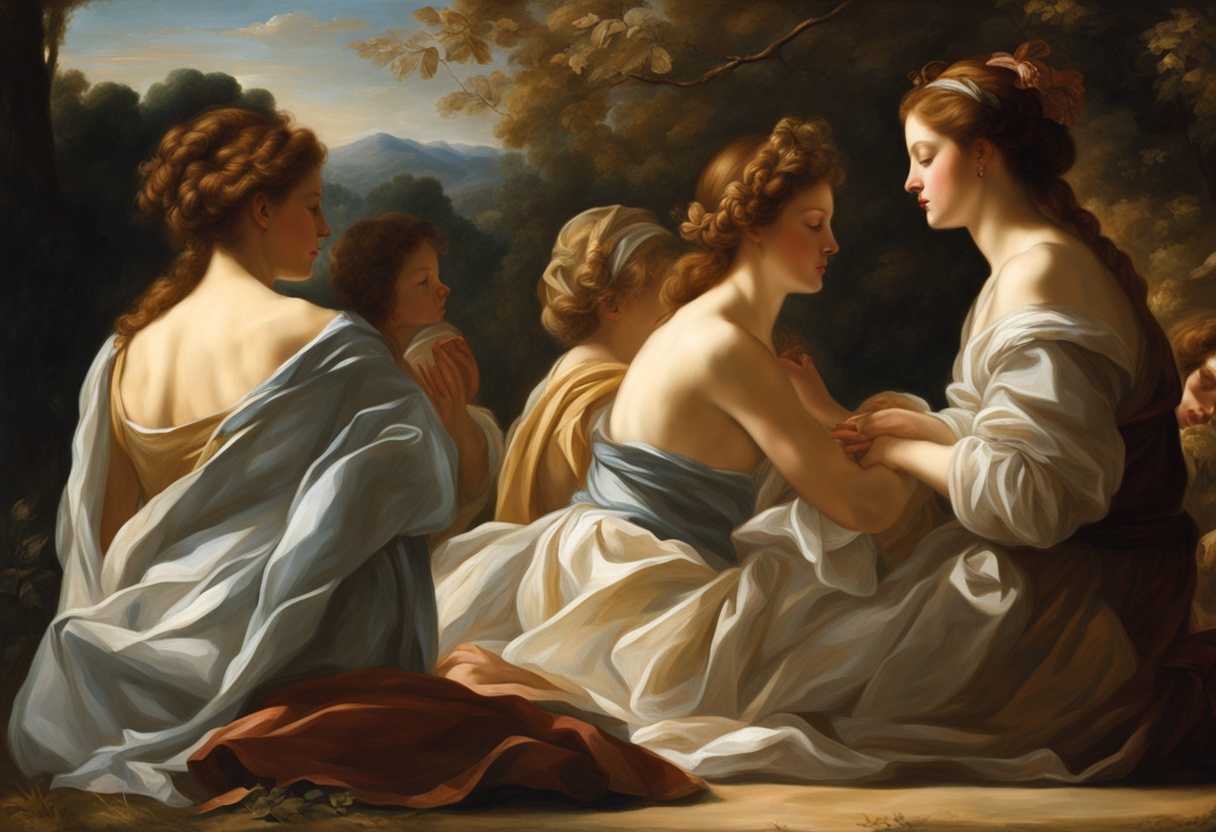 Women-in-serene-morning-light-praying-together-surrounded-by-nature-embodying-peace-and-strength_uzzi