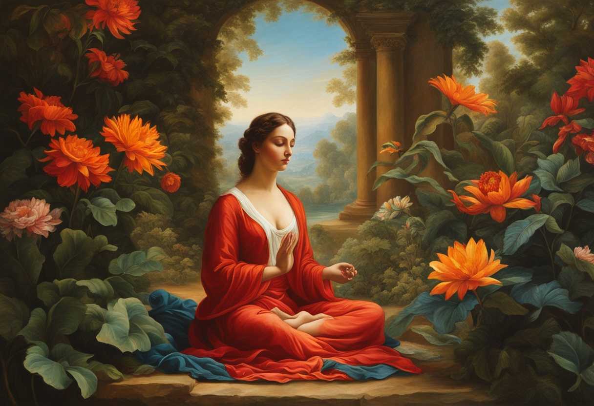 Serene-individual-meditating-in-nature-surrounded-by-vibrant-flora-radiating-self-acceptance-and-t_mixc