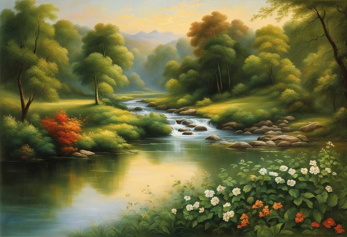 Serene-landscape-lush-greenery-gentle-river-vibrant-wildlife-peaceful-coexistence-nature-s-beau_nkll