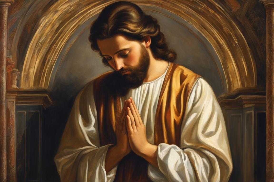 person-praying-Bible-deep-devotion-closed-eyes-clasped-hands-spiritual-guidance-open-Bible-et