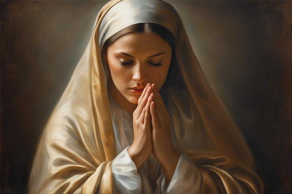 person-praying-soft-light-warm-glow-bowed-head-clasped-hands-closed-eyes-peaceful-expression-