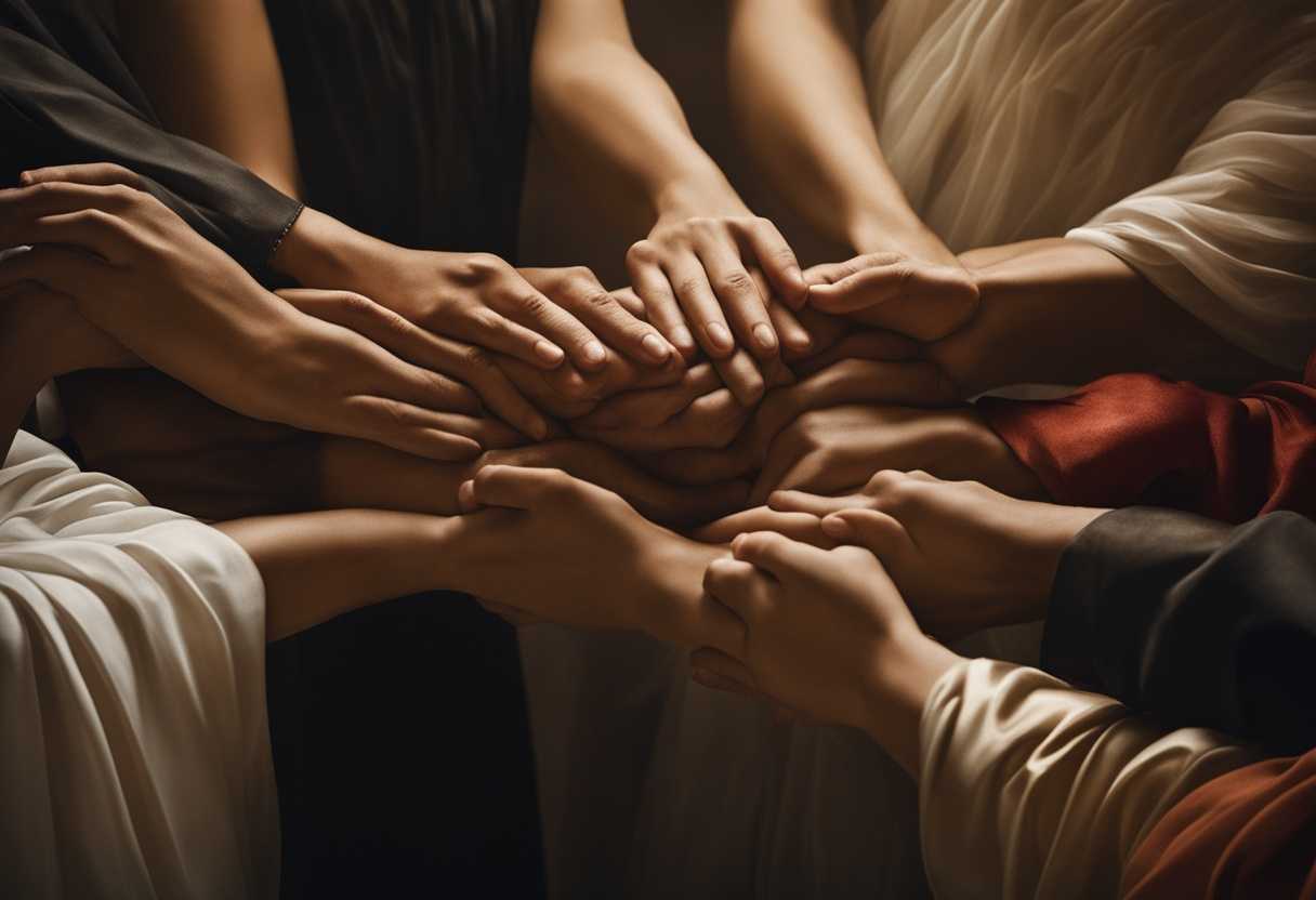 Gathered-hands-in-prayer-diverse-faces-uplifted-serene-atmosphere-soft-light-unity-hope-gratit_ixxs