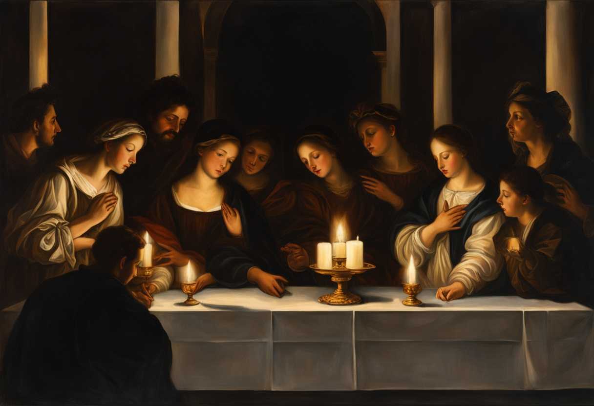 A-serene-candlelit-vigil-hopeful-faces-illuminated-surrounded-by-shadows-symbolizing-resilience-a_jckz