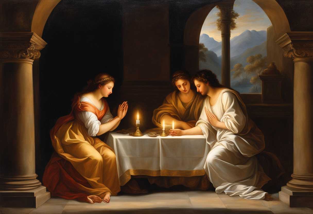 Warm-glowing-hearts-surrounded-by-soft-light-hands-clasped-in-prayer-serene-atmosphere-peaceful-_uqmx