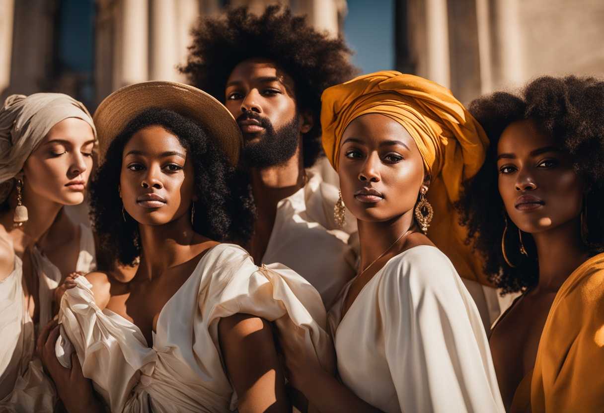 A-diverse-group-united-holding-vibrant-signs-embodying-forgiveness-and-resilience-under-soft-sunli_wzks
