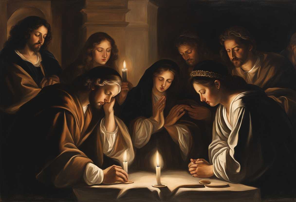 Candlelit-prayer-gathering-bowed-heads-clasped-hands-unity-in-hope-and-resilience_ecxp