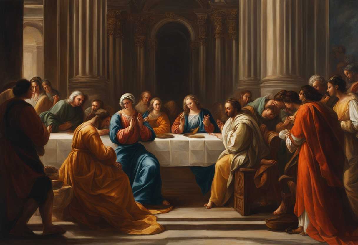 A-diverse-group-of-individuals-pray-together-united-in-faith-and-seeking-divine-guidance_uyep