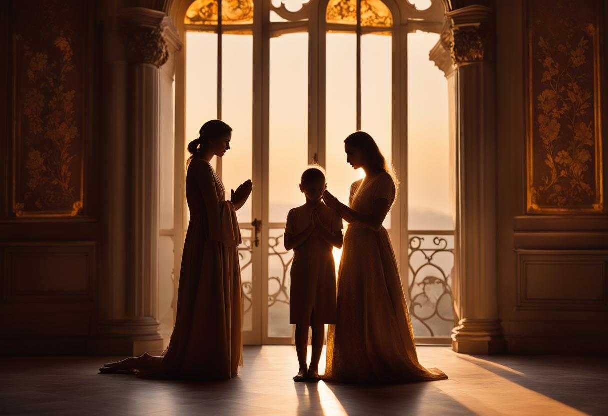 family-praying-together-warm-soft-light-gentle-glow-clasped-hands-closed-eyes-unity-reverence-_mycr