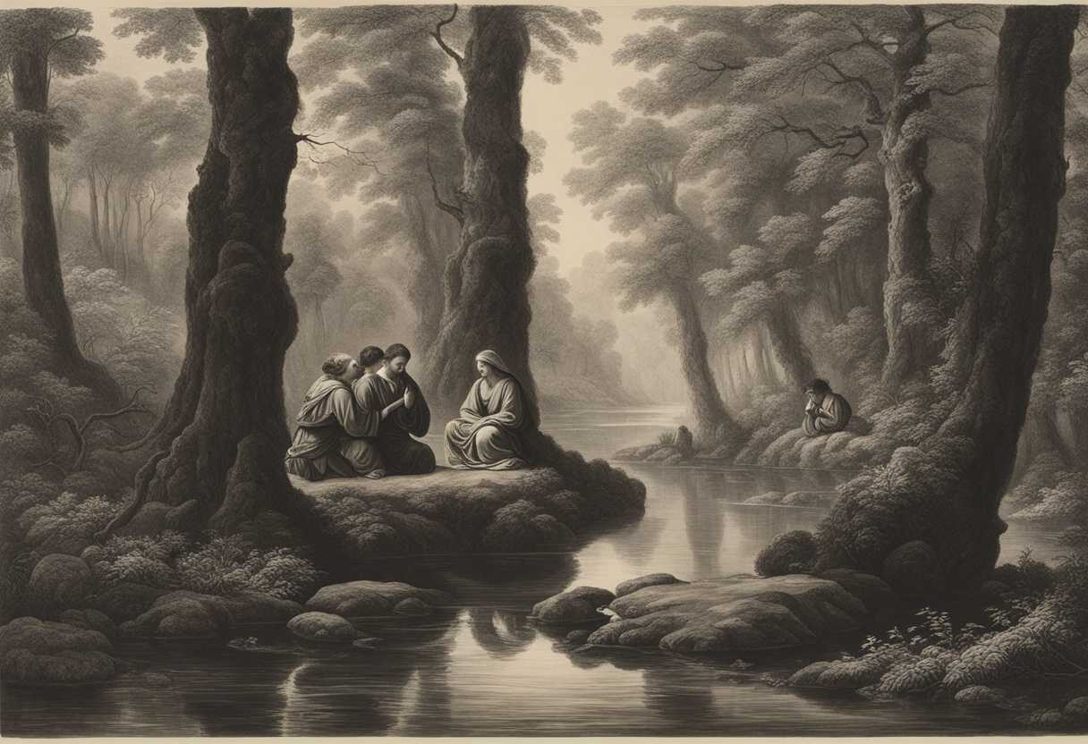 A-serene-forest-scene-with-individuals-in-quiet-reflection-hands-clasped-in-prayer_ywwn
