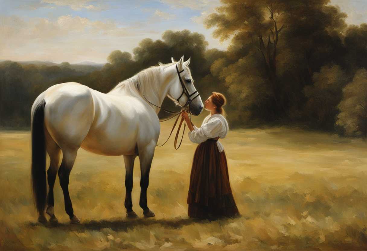 A-serene-moment-a-caretaker-whispers-to-a-horse-in-a-sunlit-pasture_bxuy