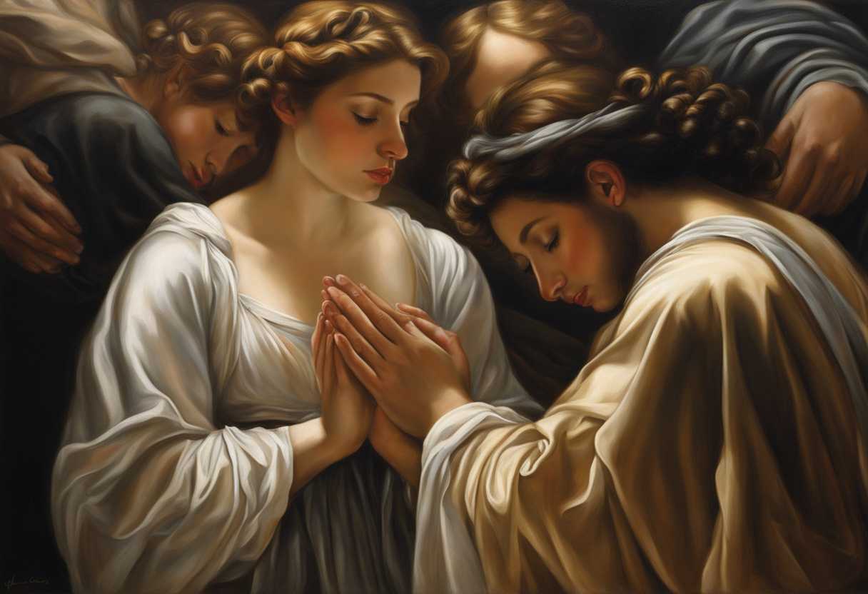 A-serene-gathering-in-soft-light-hands-clasped-eyes-closed-united-in-prayer_dtrx