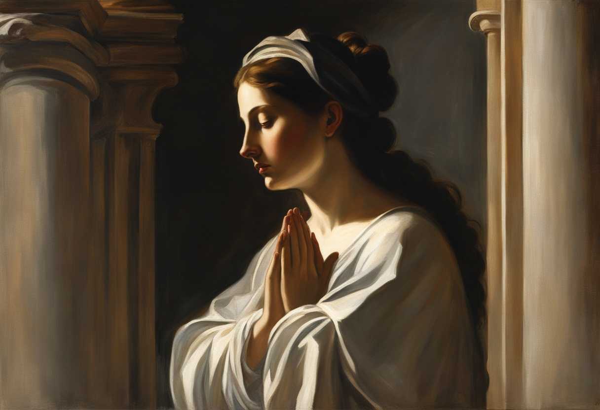 A-serene-figure-in-prayer-illuminated-by-soft-light-surrounded-by-tranquil-shadows_impr