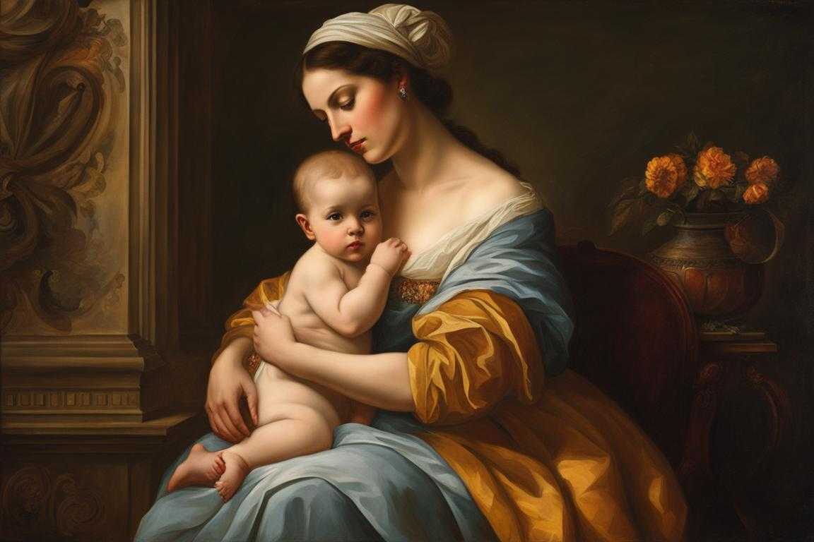 mother-and-child-in-a-timeless-classic-warm-and-intimate-atmosphere-serene-expression-innocent-g