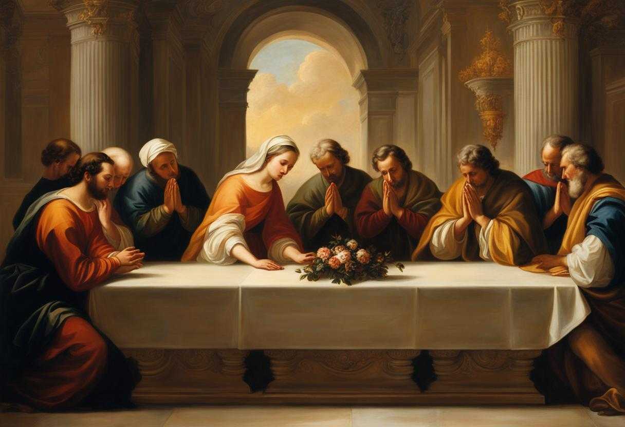 group-of-people-praying-soft-natural-light-warm-glow-bowed-heads-clasped-hands-serene-faces-di