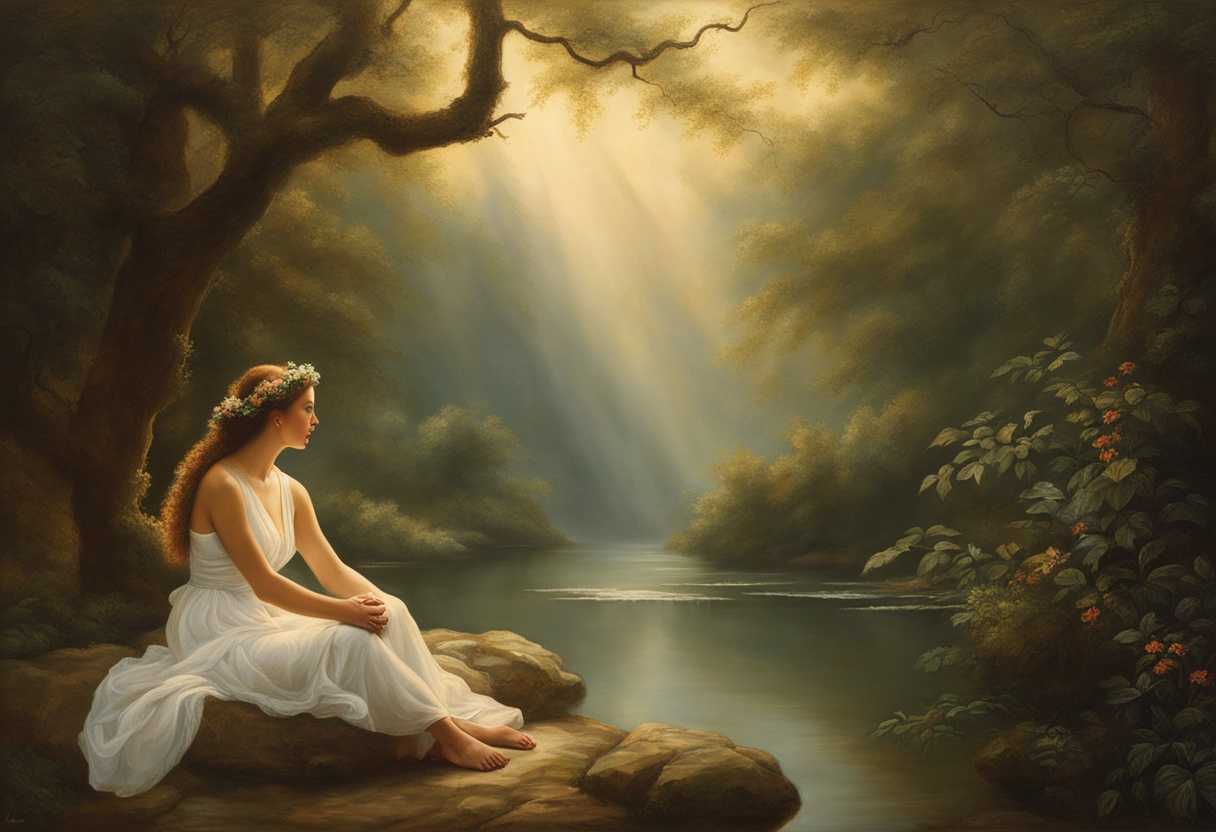 Meditators-in-nature's-embrace-soft-morning-light-illuminating-peaceful-serene-expressions_kzbc