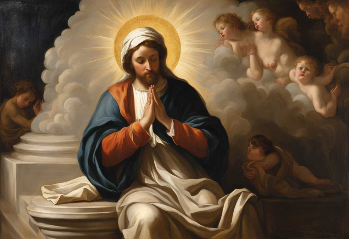 A-person-in-prayer-illuminated-by-gentle-light-embodies-peace-and-connection-to-the-divine_upst