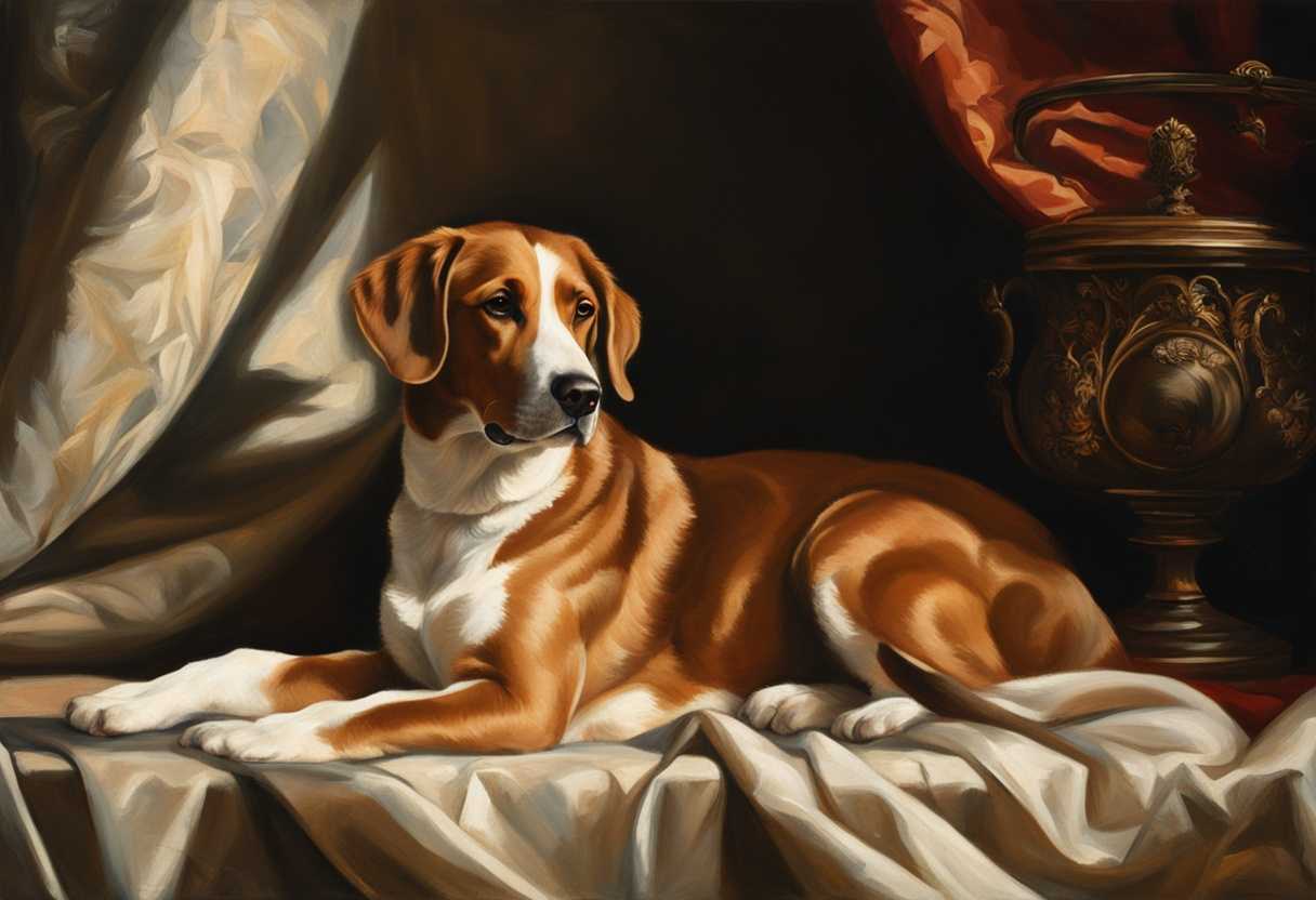 Sunlit-pets-resting-on-a-cozy-blanket-surrounded-by-gentle-shadows-and-warmth_oqwa