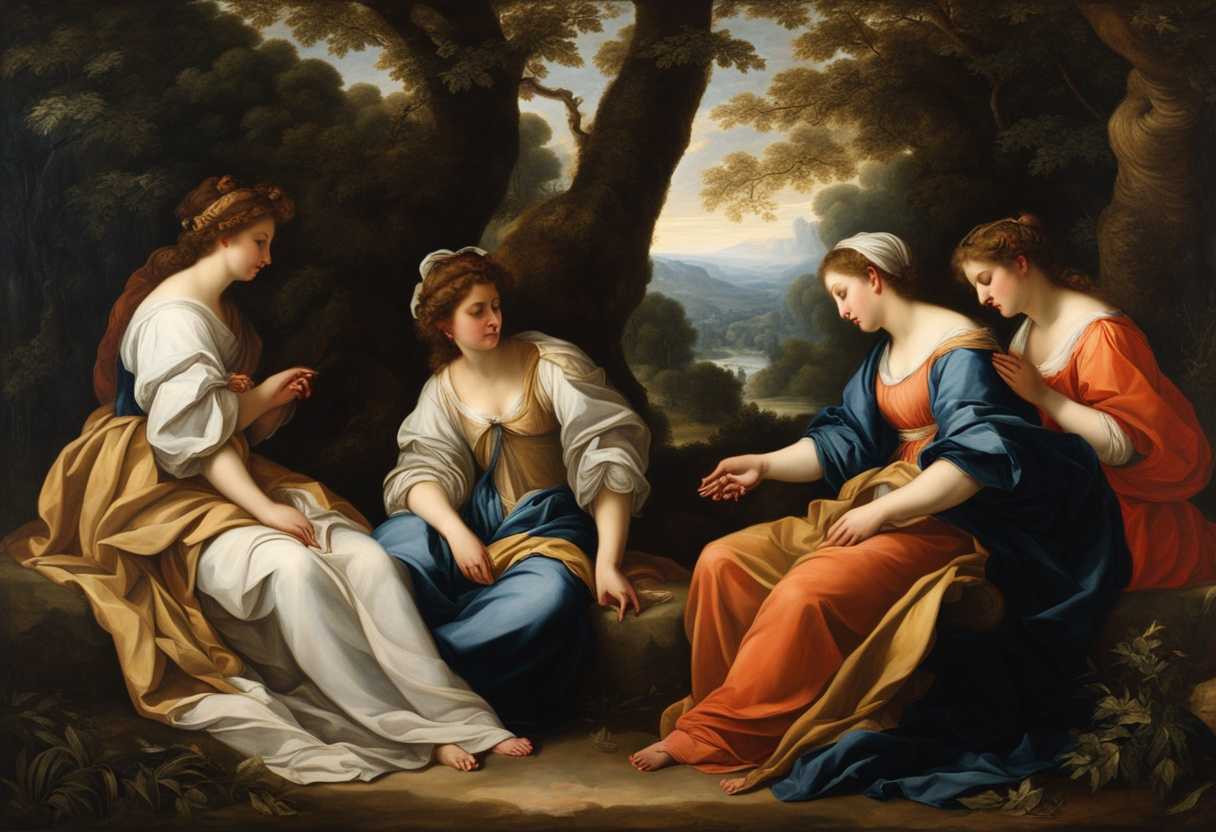 A-serene-gathering-under-trees-hands-clasped-eyes-closed-united-in-peaceful-reflection_rlhg