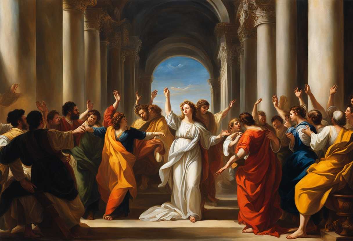 Sunlit-scene-of-individuals-surrendering-in-faith-hands-raised-serene-expressions-vibrant-colors_vbkz