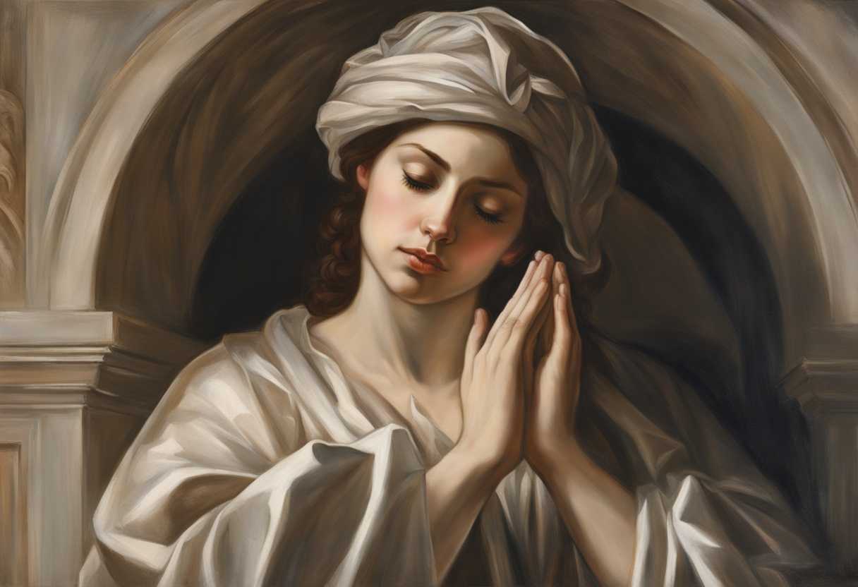 A-person-in-prayer-enveloped-in-soft-light-exudes-vulnerability-and-strength-in-tranquility_yxva