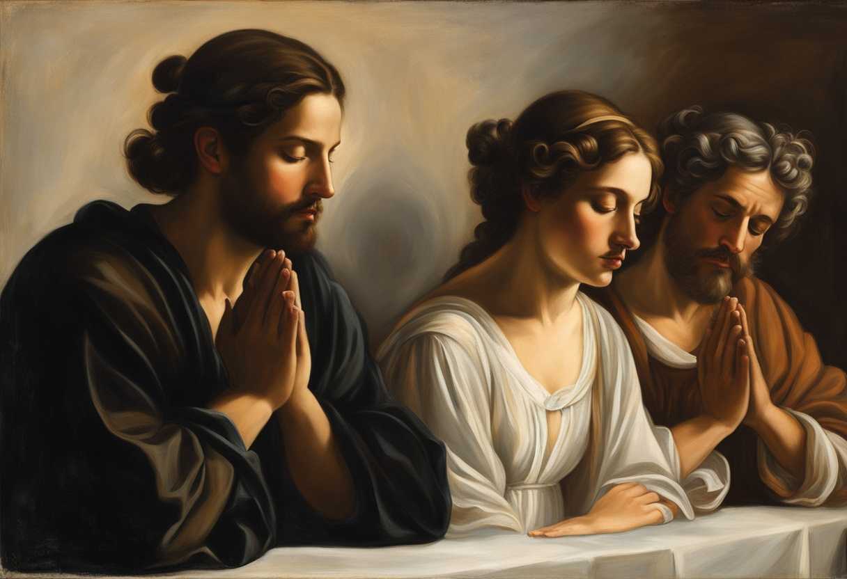 A-serene-gathering-hands-clasped-in-prayer-soft-sunlight-illuminating-peaceful-faces_abau