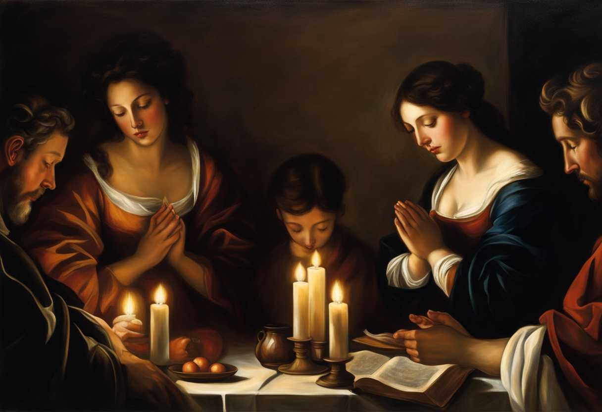A-serene-gathering-in-prayer-soft-light-clasped-hands-flickering-candles-and-hopeful-expressions_dmys