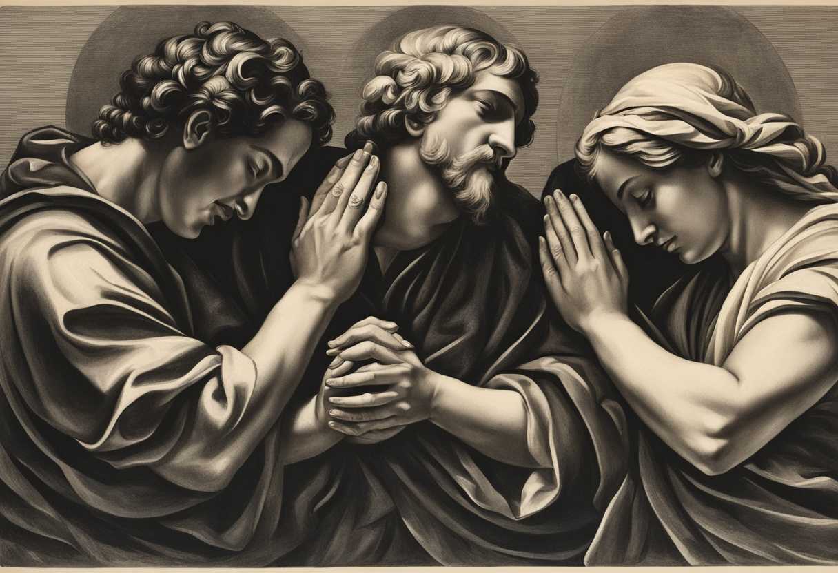 A-group-of-people-in-a-circle-heads-bowed-hands-clasped-praying-together-with-faith-and-unity_trzv