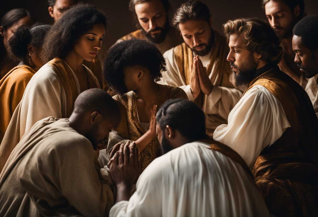 A-diverse-group-of-individuals-pray-together-in-a-circle-bathed-in-soft-light_jkrf
