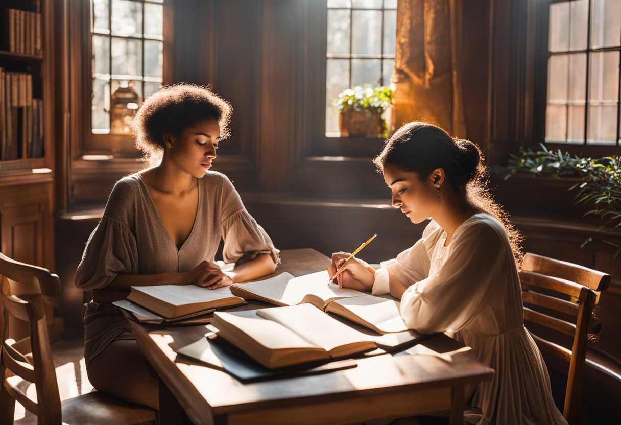 A-cozy-study-nook-filled-with-focused-students-sunlight-and-scattered-notes-embodying-learning_rtif