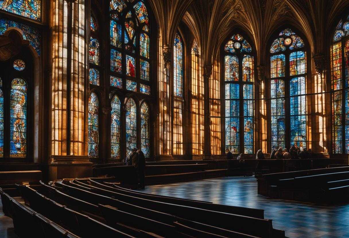 group-of-mourners-gathered-in-prayer-solemn-prayer-sorrow-and-hope-stained-glass-windows-serenit_cmam