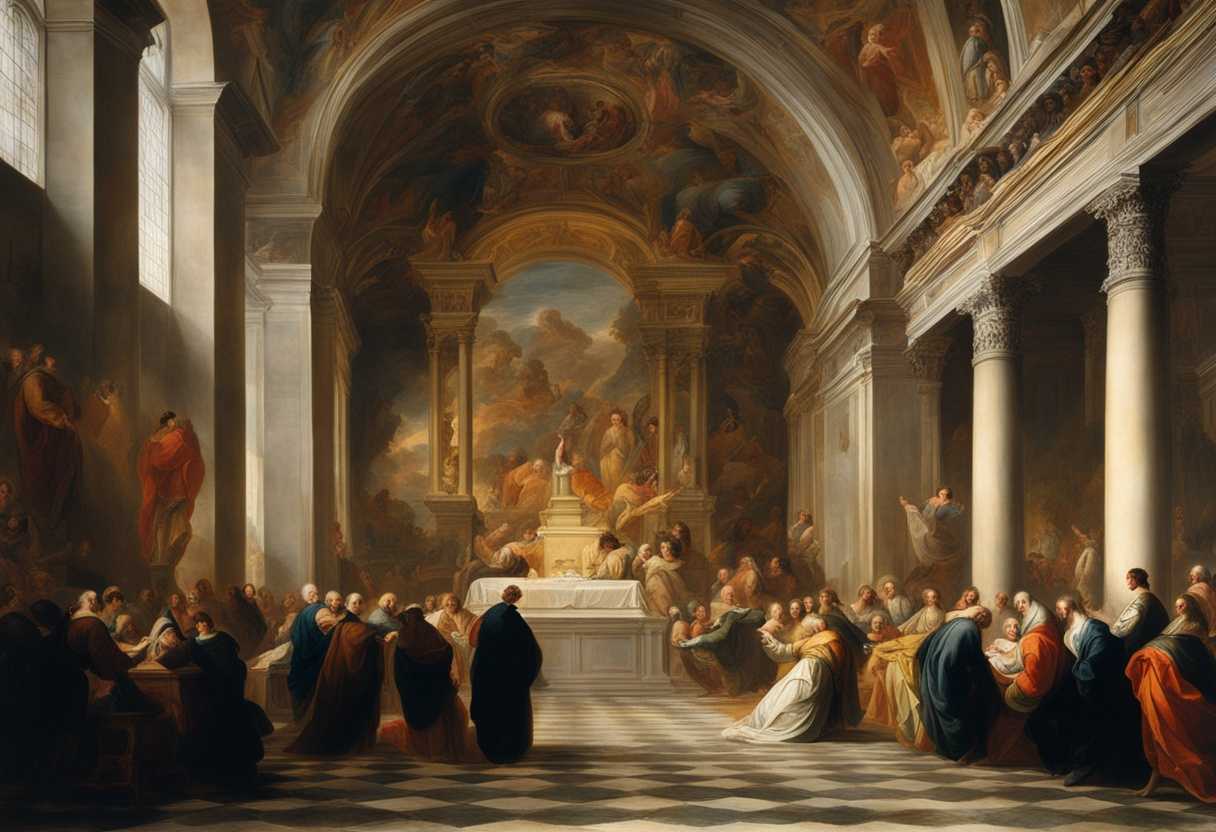 People-gather-in-a-church-bathed-in-soft-light-praying-with-reverence-and-unity_brhv