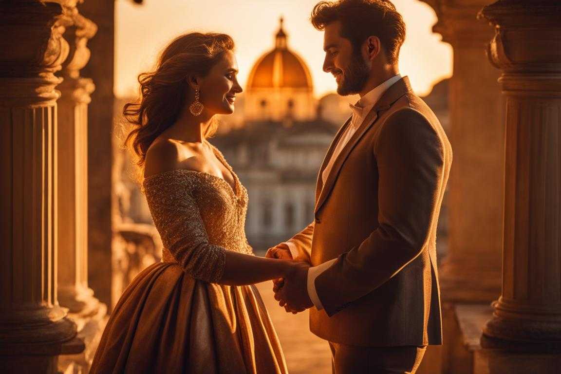 romantic-couple-holding-hands-in-warm-sunset-light-genuine-smiles-tender-embrace-love-and-unity-