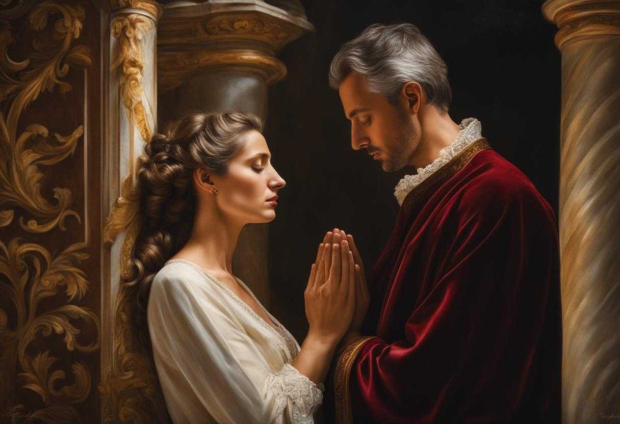 husband-and-wife-captured-in-a-tender-moment-of-prayer-heads-bowed-in-reverence-hands-clasped-in-s