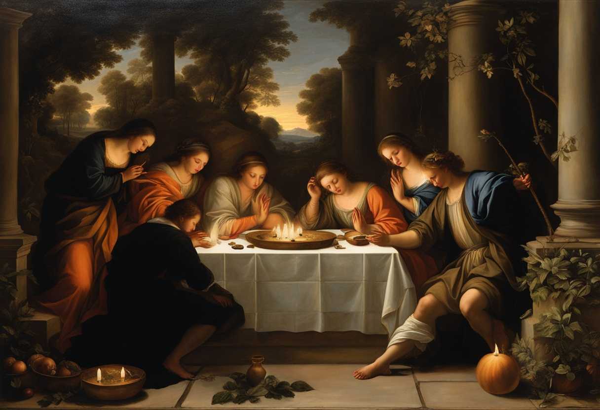 A-serene-gathering-hands-clasped-in-prayer-surrounded-by-flickering-candles-and-nature's-embrace_nsjy