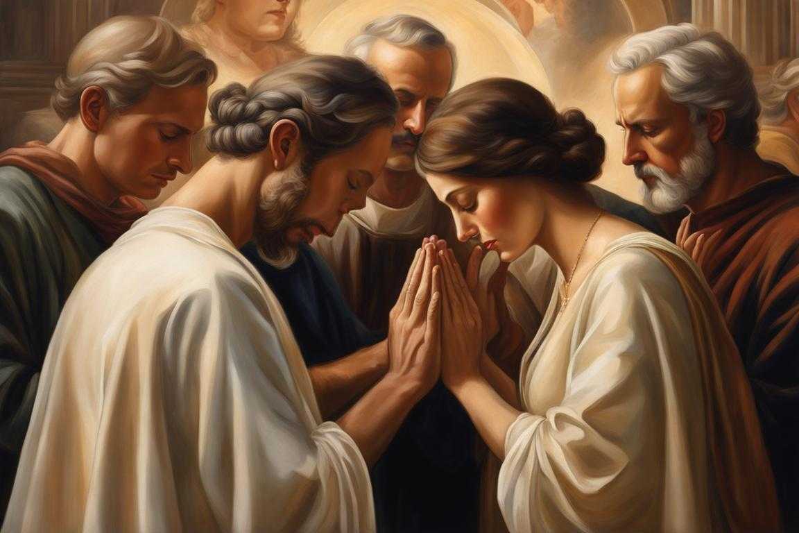 group-of-people-standing-in-a-circle-heads-bowed-in-prayer-spiritual-connection-and-unity-serene-