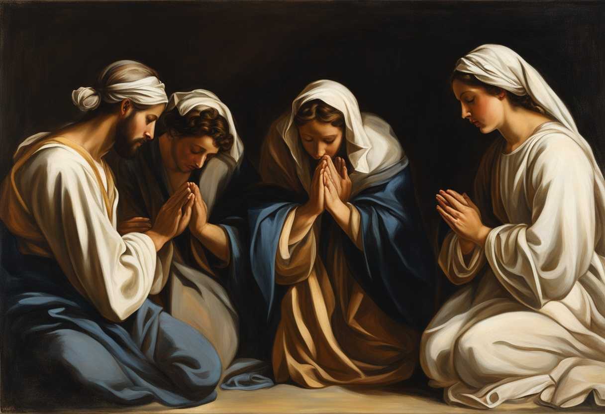 People-in-prayer-circle-heads-bowed-hands-clasped-bathed-in-serene-light-united-in-devotion_rryj