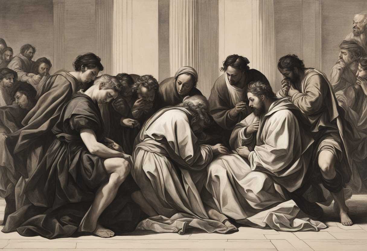 A-group-of-individuals-praying-together-with-a-mix-of-hope-and-desperation_derf