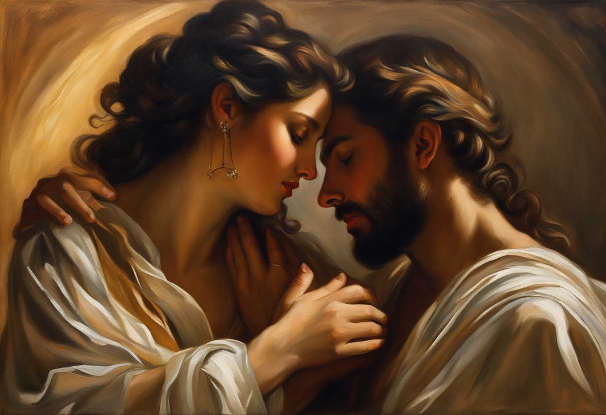 Two-people-share-a-tender-moment-hands-clasped-warm-light-illuminating-their-trusting-expressions_menl