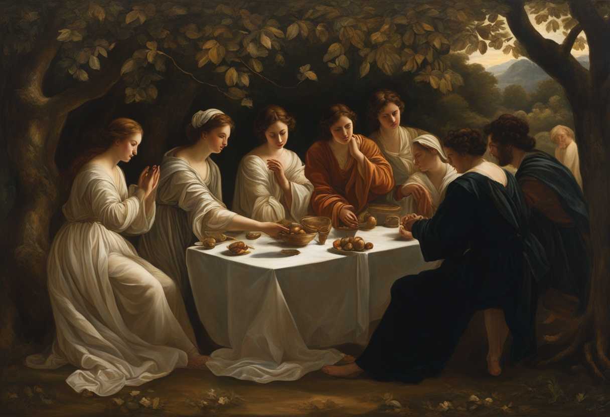 A-serene-gathering-under-trees-hands-clasped-reflecting-unity-and-spiritual-connection_enet