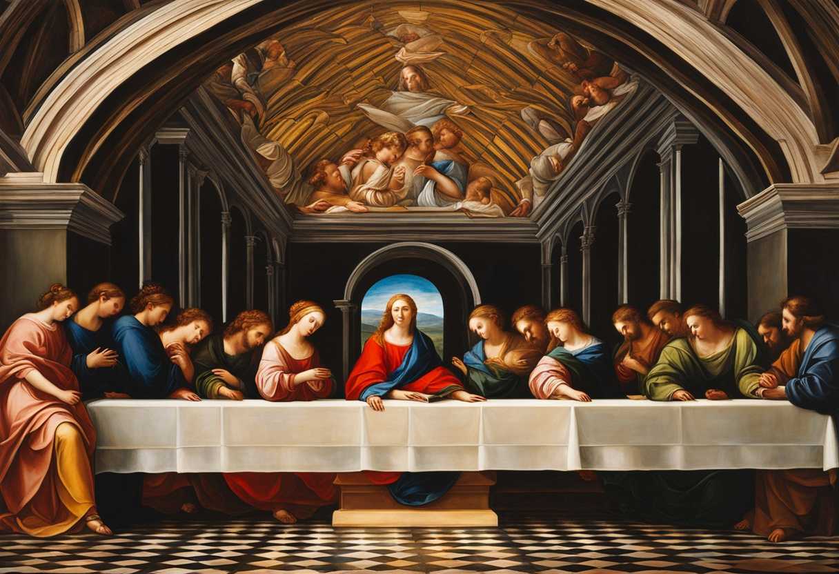 A-serene-gathering-in-prayer-soft-light-through-stained-glass-unity-and-devotion-enveloping_ldal