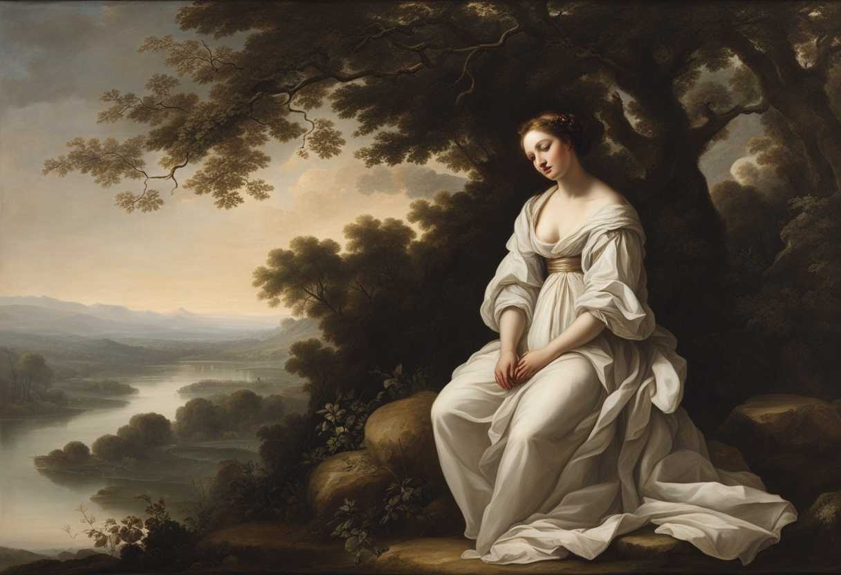 A-solitary-figure-in-a-serene-landscape-embodying-beauty-and-sadness-amidst-nature's-whispers_dfur