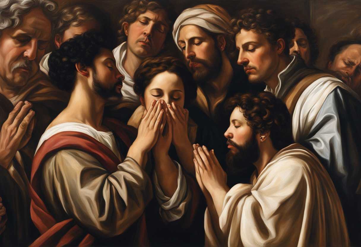 A-diverse-group-prays-together-hands-clasped-faces-hopeful-united-in-compassion-for-the-vulnerabl_sgxb