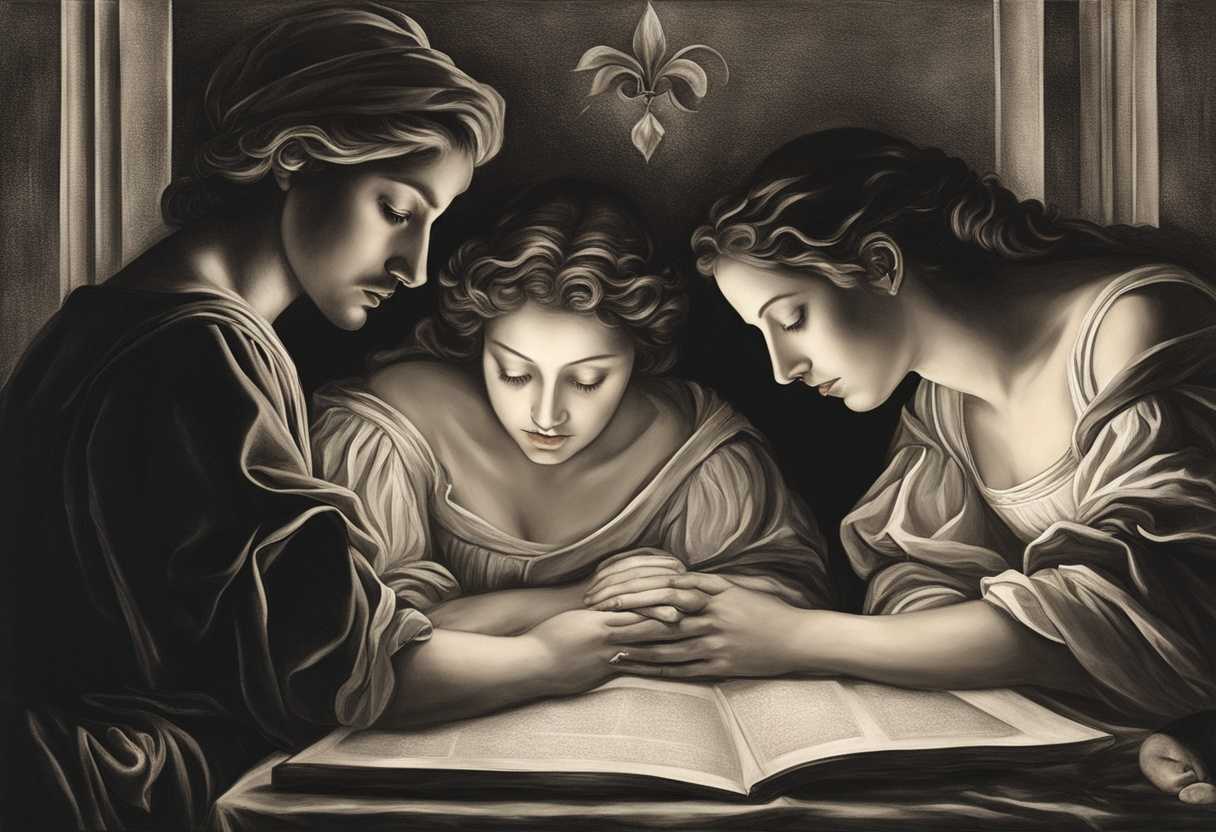 Candlelit-room-bowed-heads-clasped-hands-whispers-of-hope-unity-in-prayerful-compassion_kknl