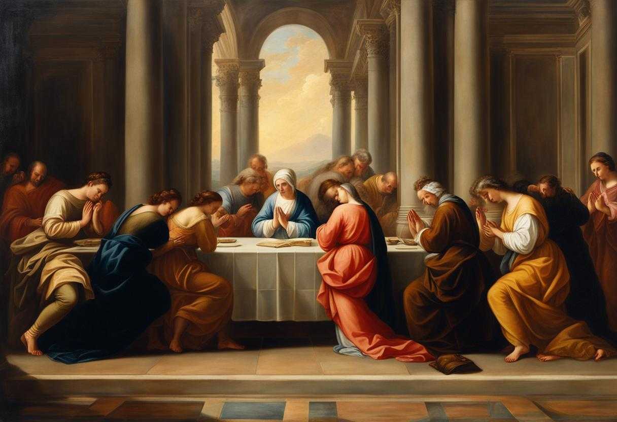 group-of-people-praying-serene-atmosphere-soft-lighting-closed-eyes-heads-bowed-in-prayer-clasp_zkpy