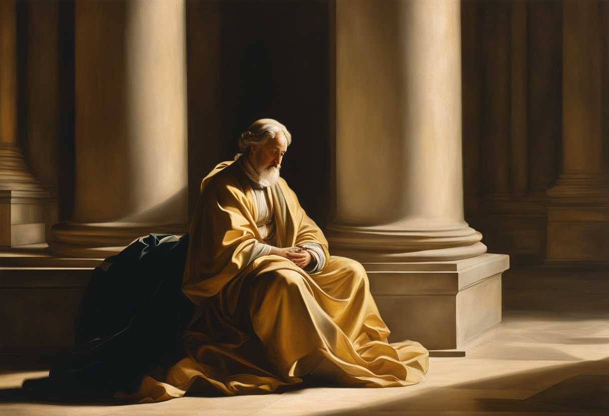 A-serene-figure-in-prayer-surrounded-by-wealth-illuminated-by-soft-warm-light_mqmy