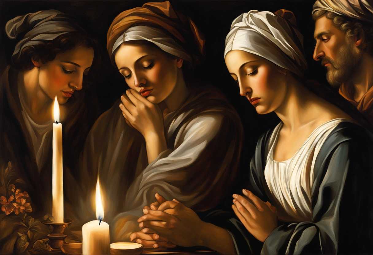 Morning-light-illuminates-prayerful-faces-hands-clasped-candles-flickering-hope-and-unity-abound_nyxy