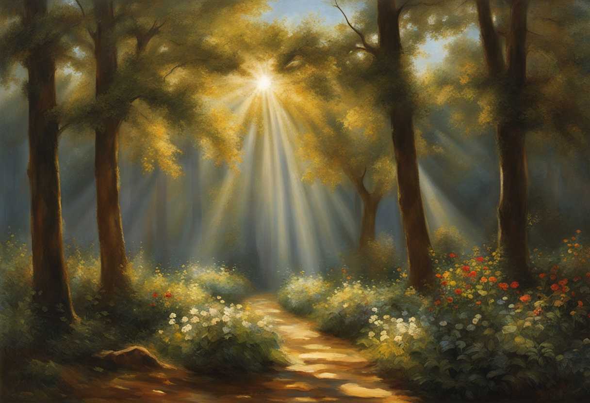 Sunlight-filters-through-trees-as-joyful-prayers-unite-a-vibrant-serene-community_xpdr